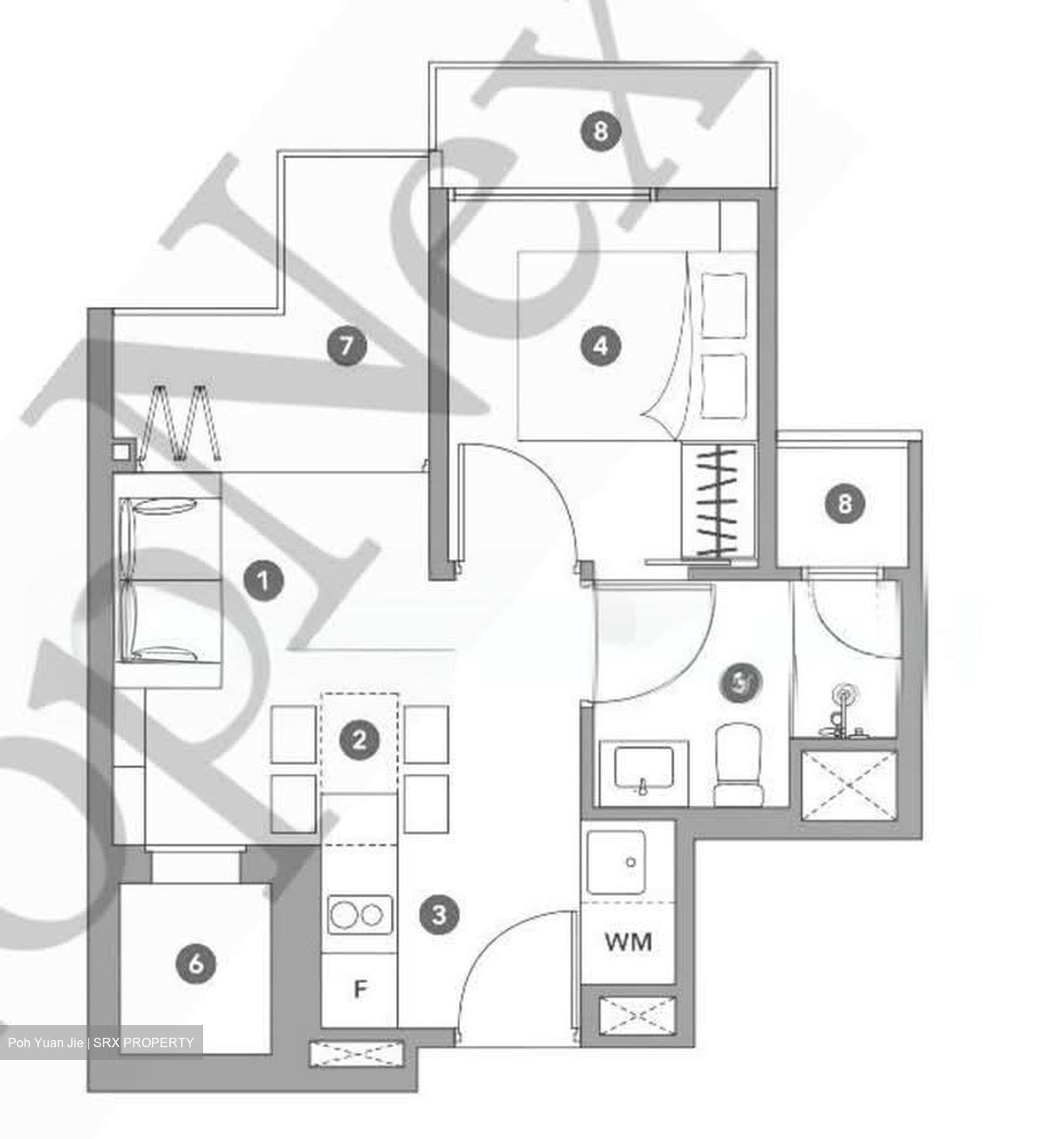 Okio (D12), Apartment #556056301